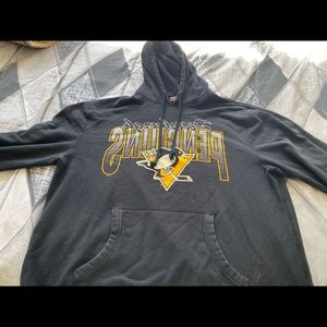 Mens Mitchell & Ness Pittsburg Penguins Hoody 3xl